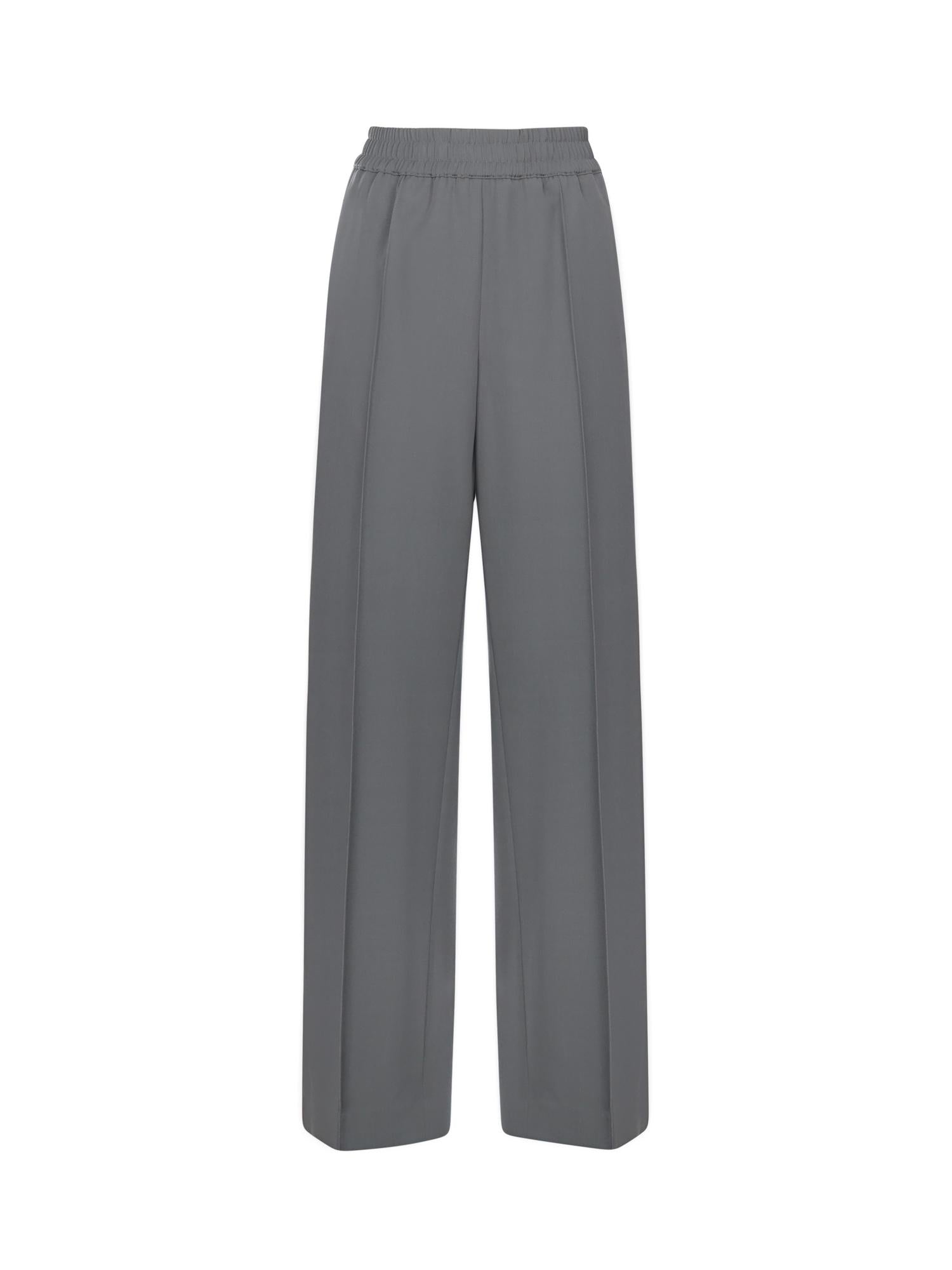 Pantaloni in gabardina di lana FTC6ZT FU2OWN0496 DOLCE & GABBANA 