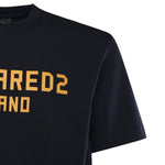 T-shirt in jersey con logo S74GD1520 D20106478 DSQUARED2 