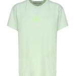 T-shirt in cotone con logo circolare 6J0273 3SPY533442 STELLA McCARTNEY 
