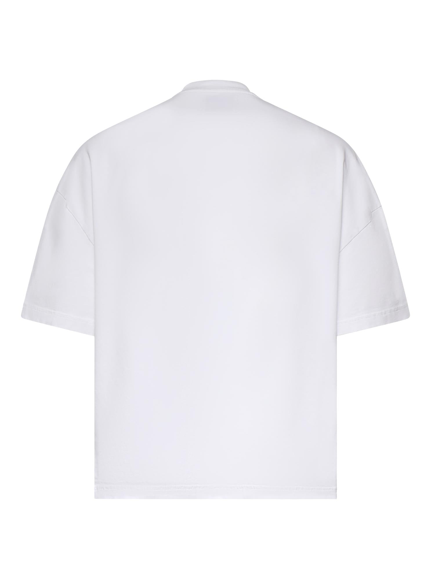 T-shirt in cotone con logo TS002004 WHT BONSAI 
