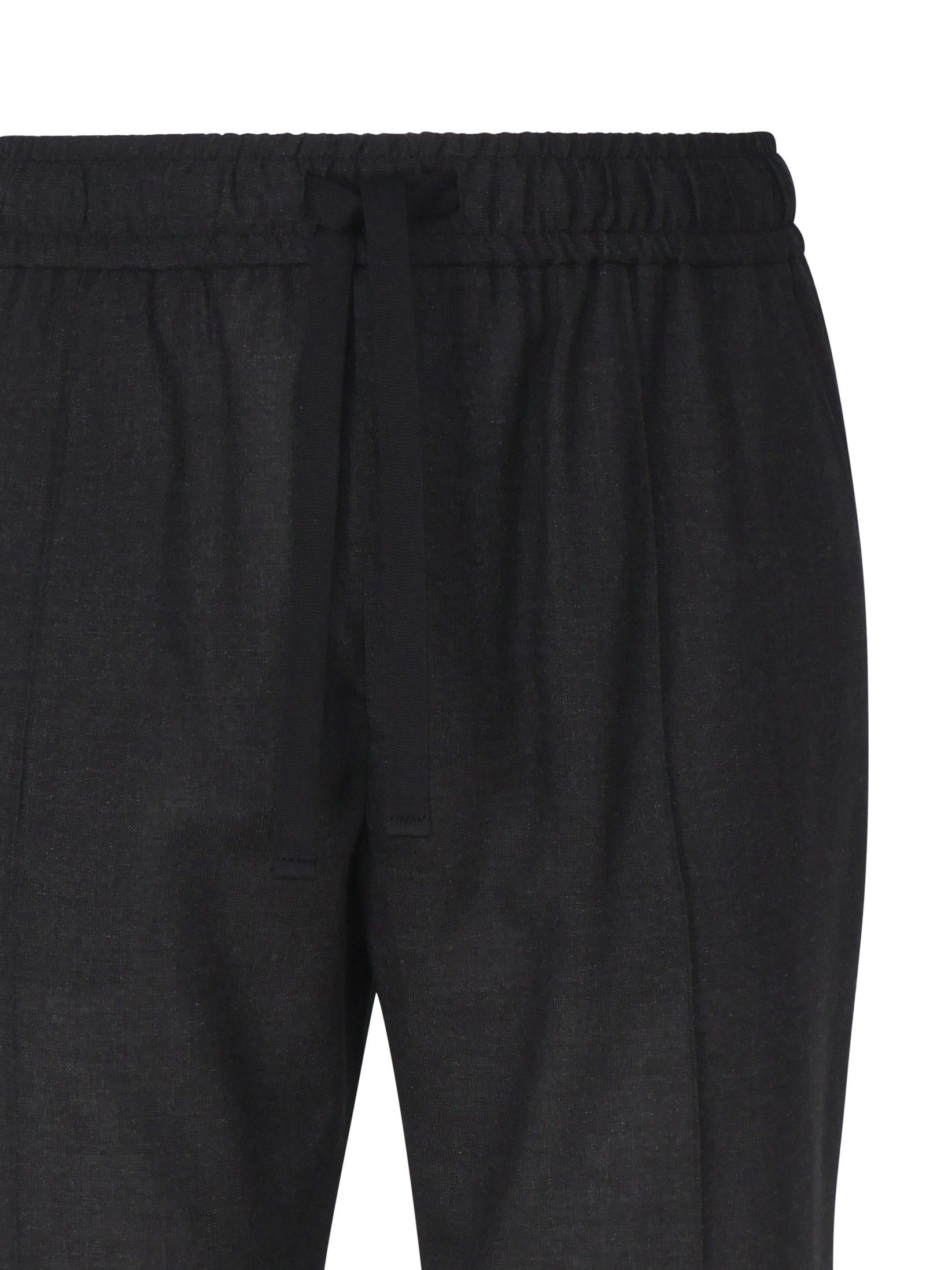 Pantaloni jogging in lana GP03AT FU28ES8291 DOLCE & GABBANA 