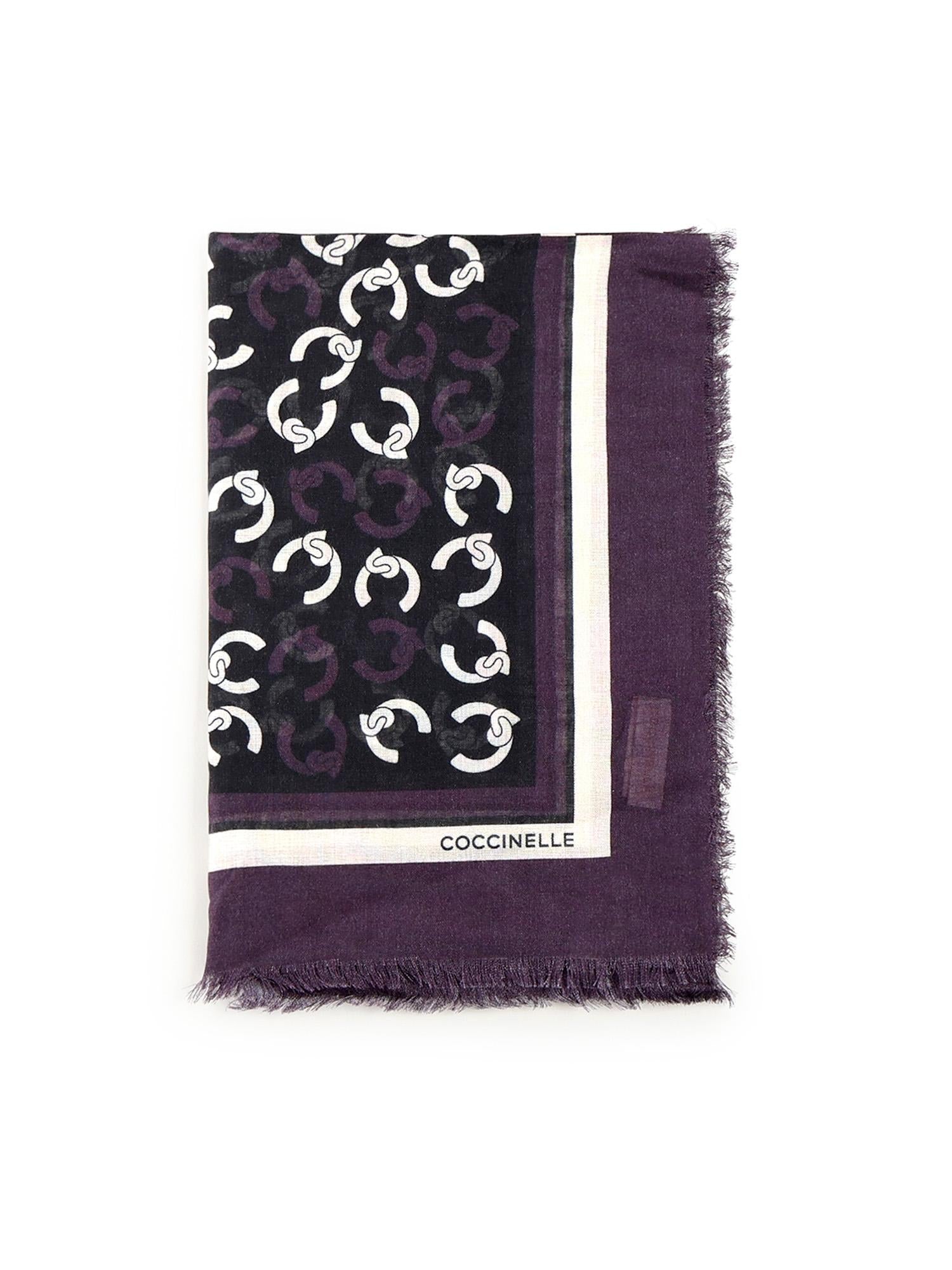 Sciarpa in viscosa e lana E7TOY330101 M64 COCCINELLE 