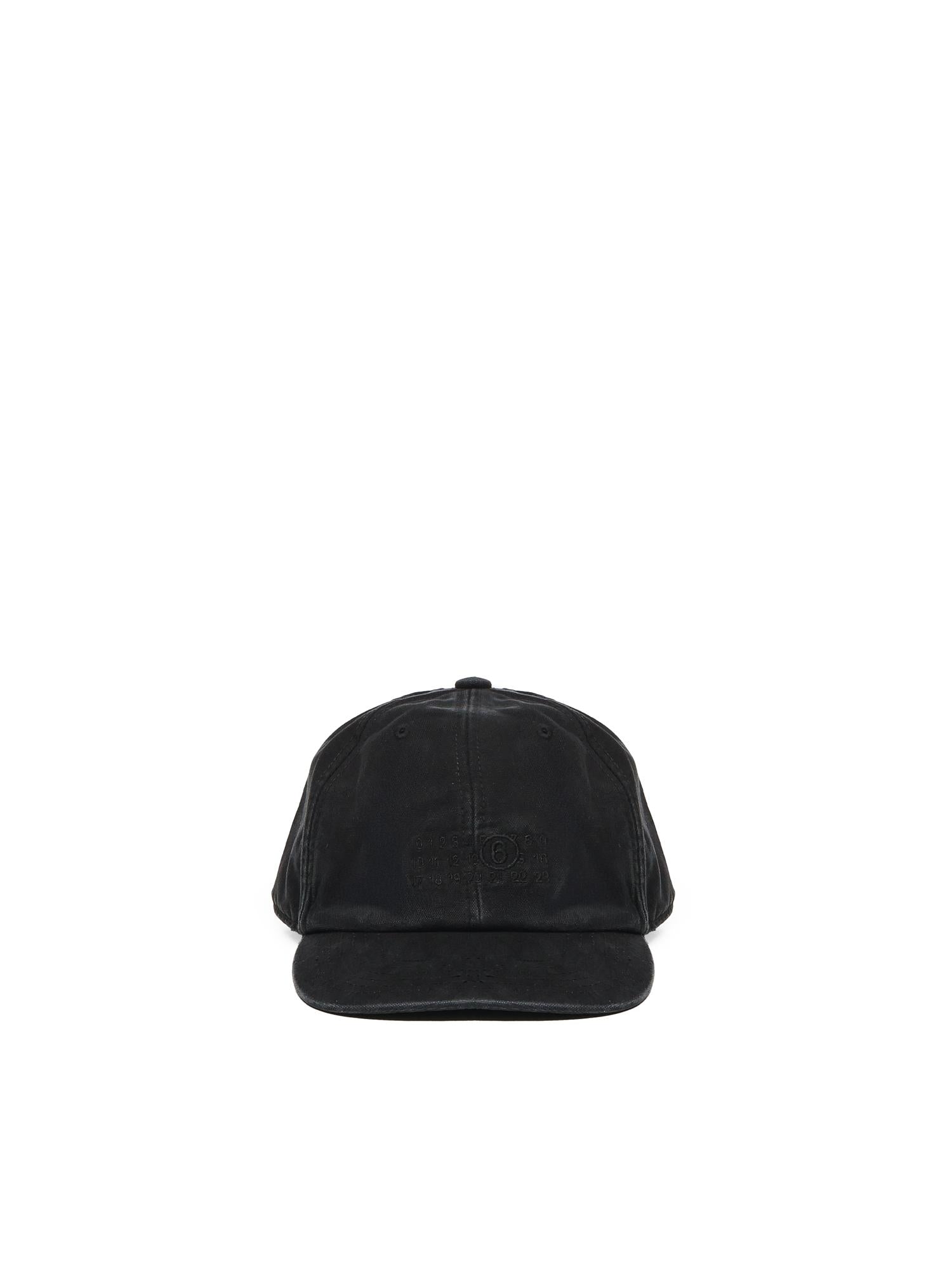 Cappello da baseball con ricamo logo<BR/> SH0TC0005 M35346899 MM6 Maison Margiela 