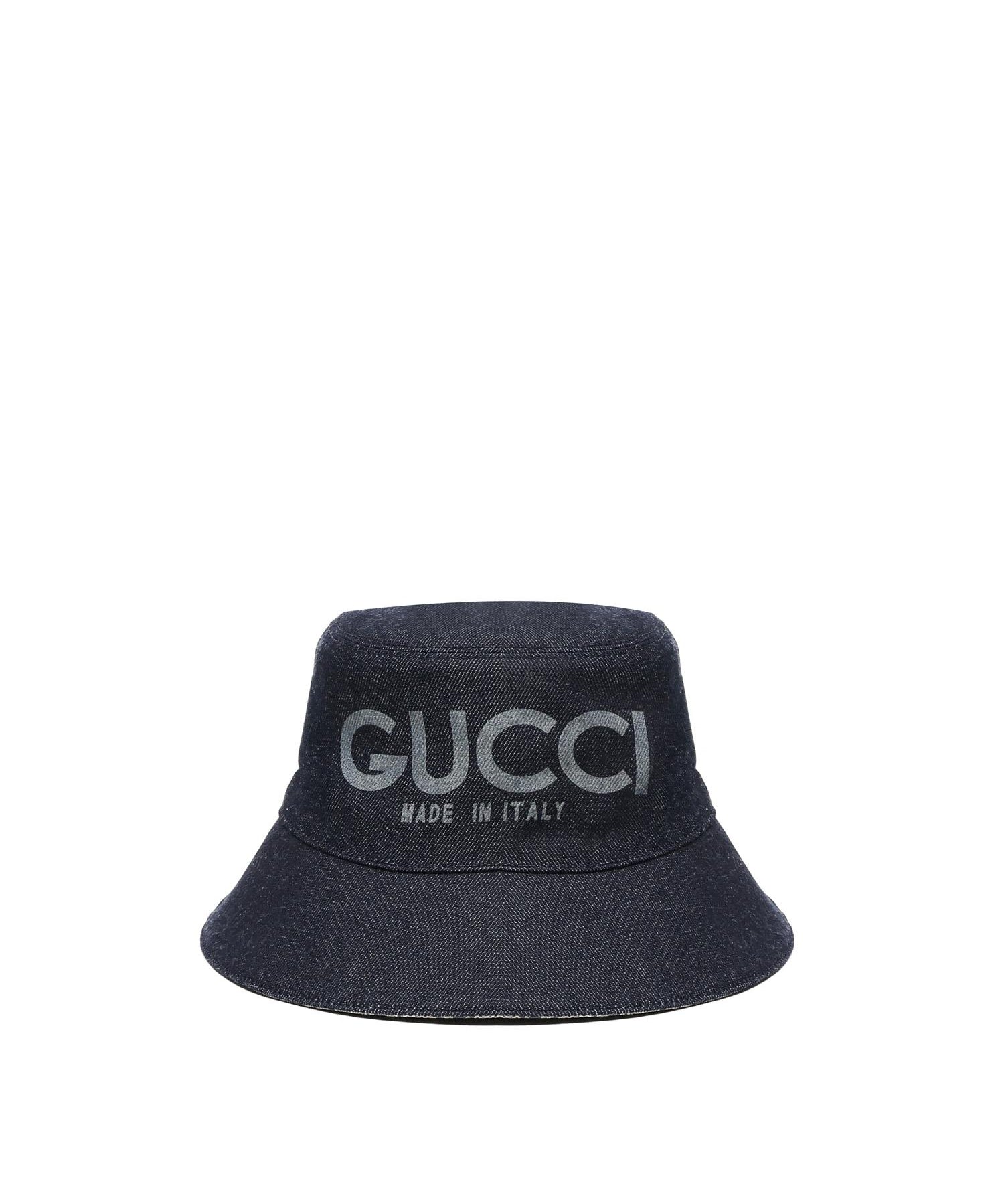 Cappello da pescatore in denim 803042 3HA5W4000 GUCCI 