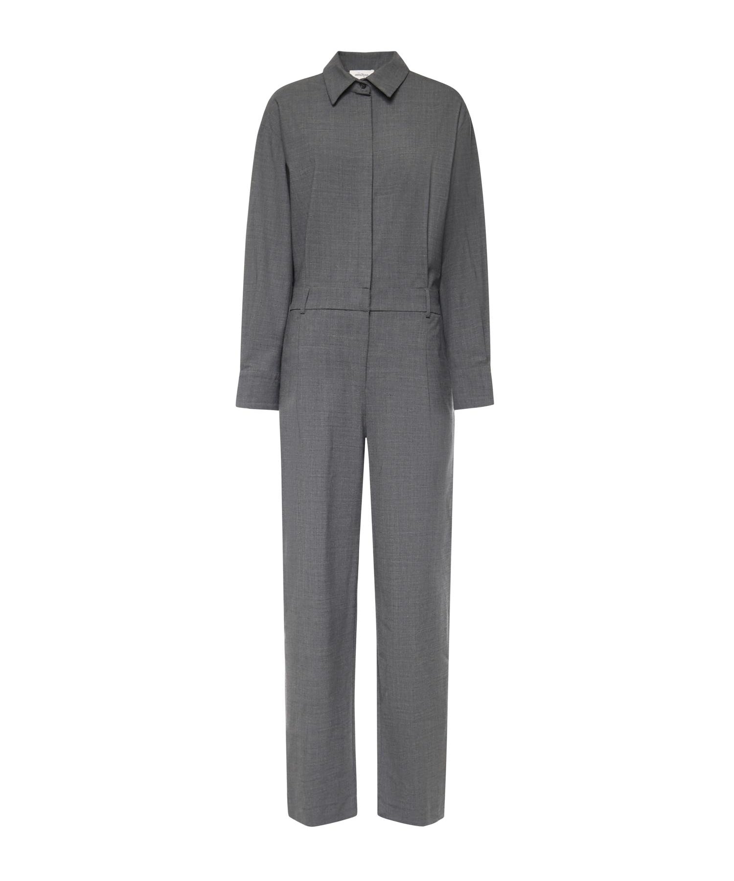 Jumpsuit in acrilico e viscosa DP9941 GREY OTTOD'AME 