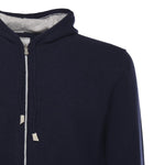 Felpa con zip in cashmere L76MAGL20MAG0L013 11-13 ELEVENTY 