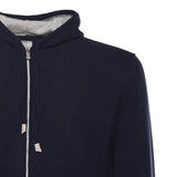 Felpa con zip in cashmere L76MAGL20MAG0L013 11-13 ELEVENTY 