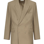 Giacca doppiopetto in lana 816394 Y405W7557 SAINT LAURENT 