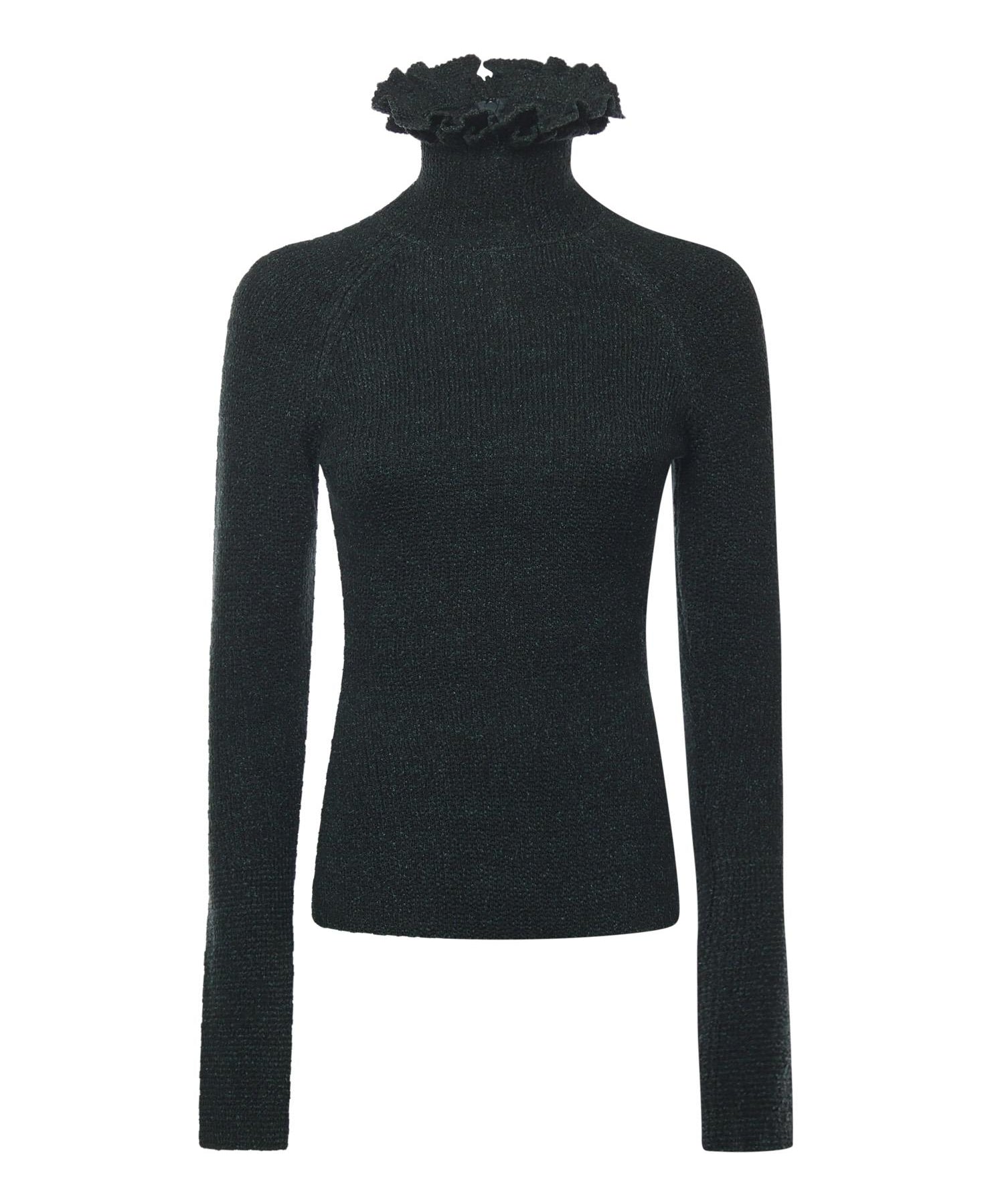 Dolcevita con volant<BR/> AA9H1310K096B 661 ALAIA 