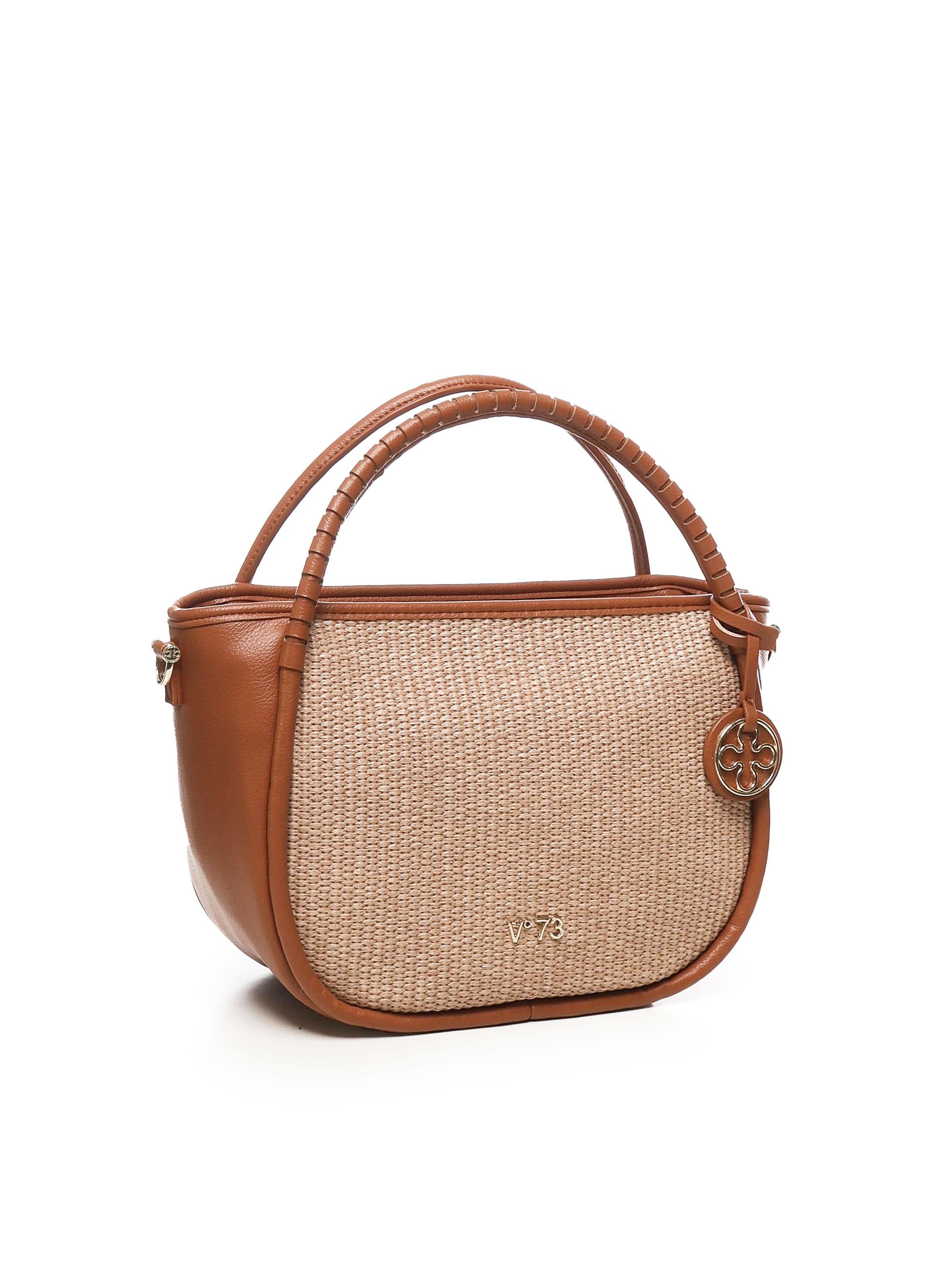 Borsa Flaminia 73BS90002 FLAMINIANATURALE/CUOIO V° 73 