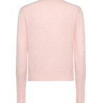 Maglione Compass Shrunken Crew in cashmere W40010PL POWDER PINK GUEST IN RESIDENCE 