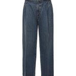 Jeans con pinces in denim AA9P1257D007B 517 ALAIA 