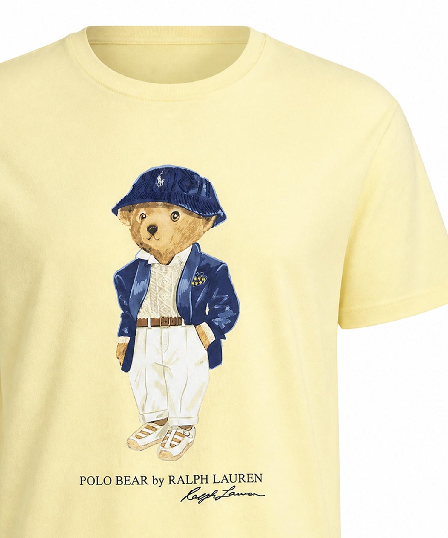 T-shirt con stampa in cotone 211B17792 001 POLO RALPH LAUREN 