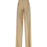 Pantalone in popeline di lana e seta 2611131173600 007 MAX MARA 