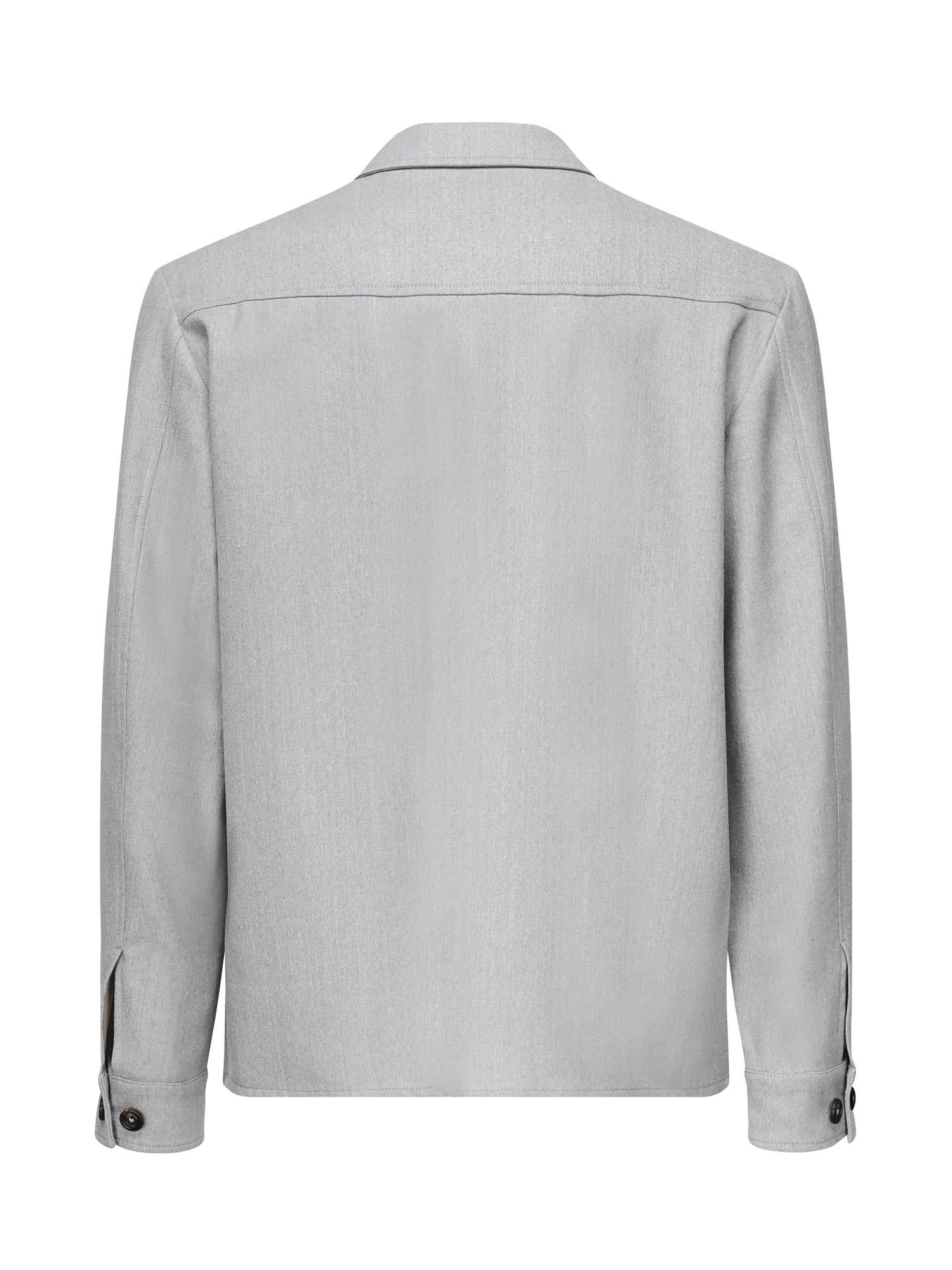 Overshirt in misto lana L70GIAJ17TES0L065 08 ELEVENTY 