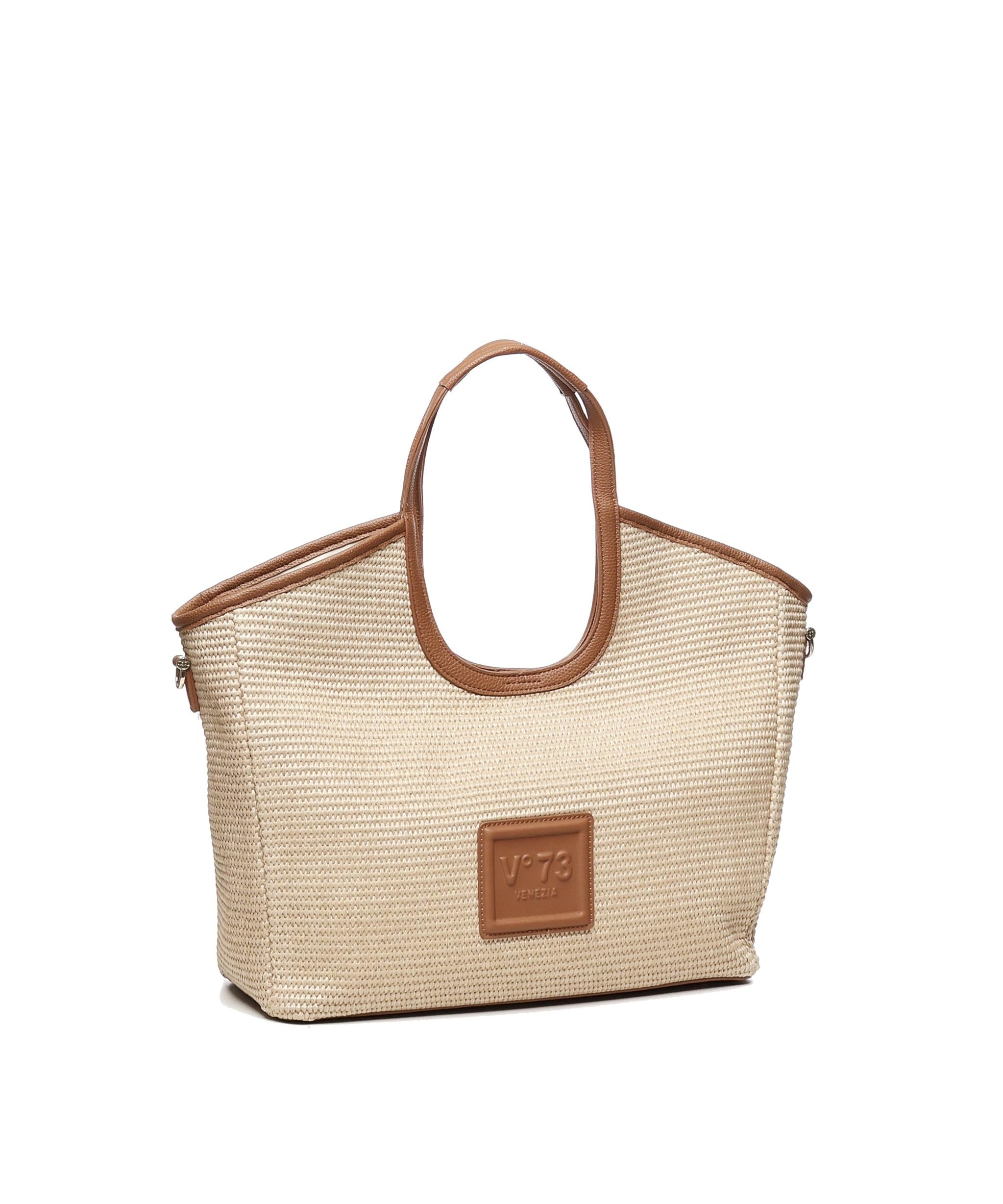 Borsa Tote Jenny 73BS8VR01P JENNYNATURALE/CUOIO V° 73 