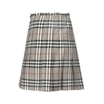 Mini kilt in lana Check<BR/> 8113042 C3142 BURBERRY 