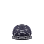 Cappello da baseball con logo 5HC369 2IC9F022X MIU MIU 