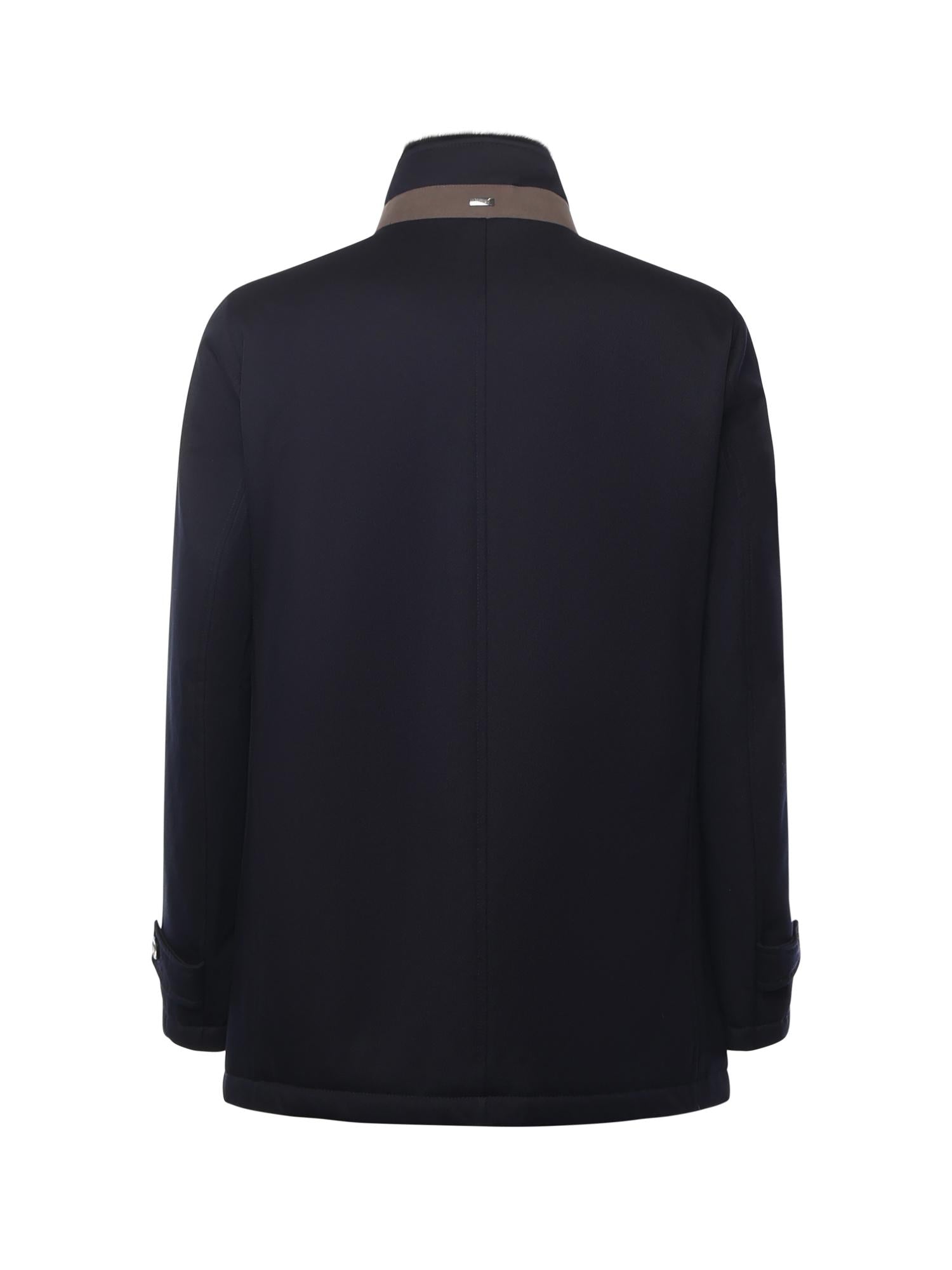 Carcoat in diagonal wool IM000369U 331869200 HERNO 