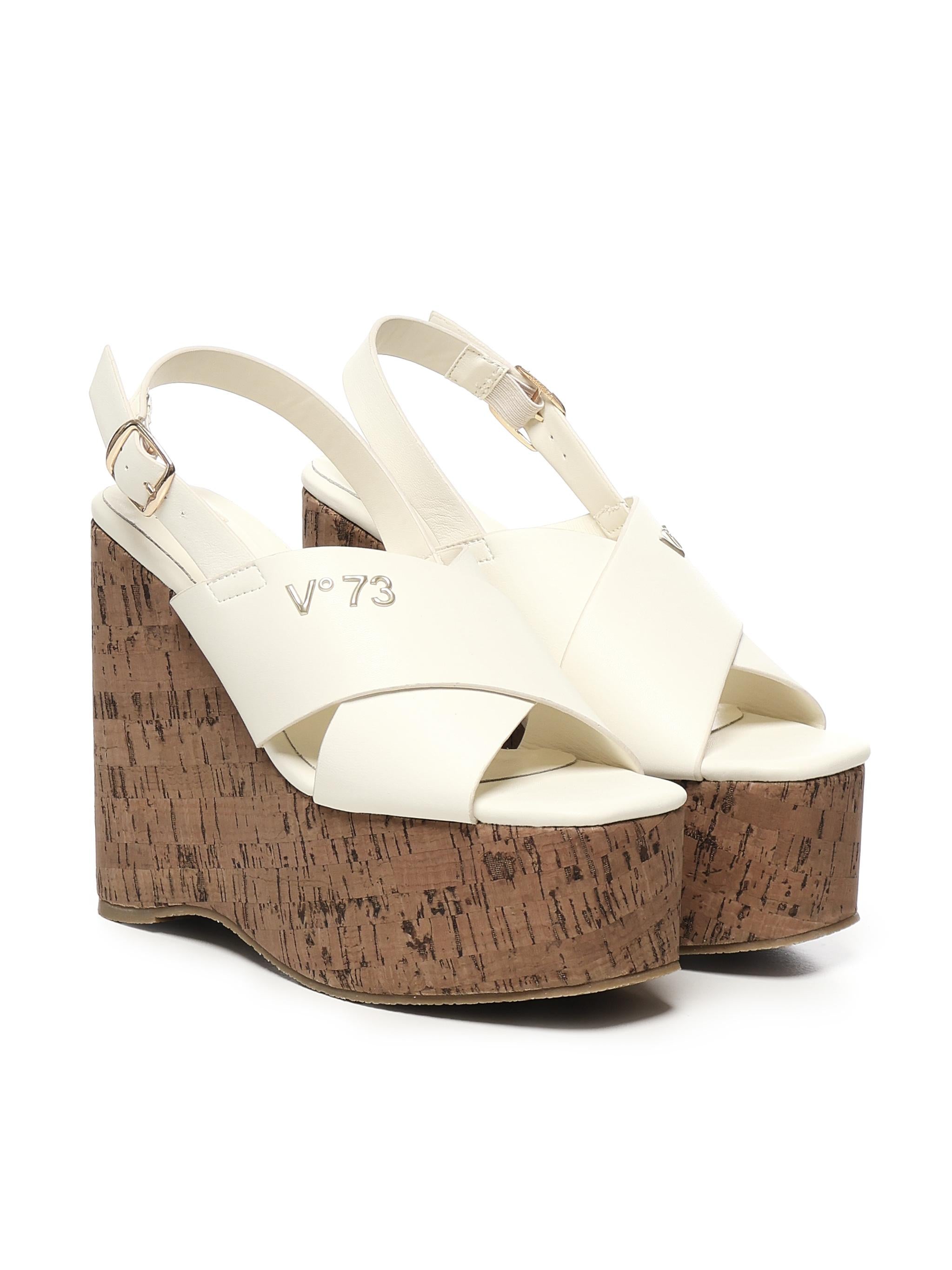 Zeppe kornelia 73SC98601 KORNELIA WEDGEOFF WHITE V° 73 