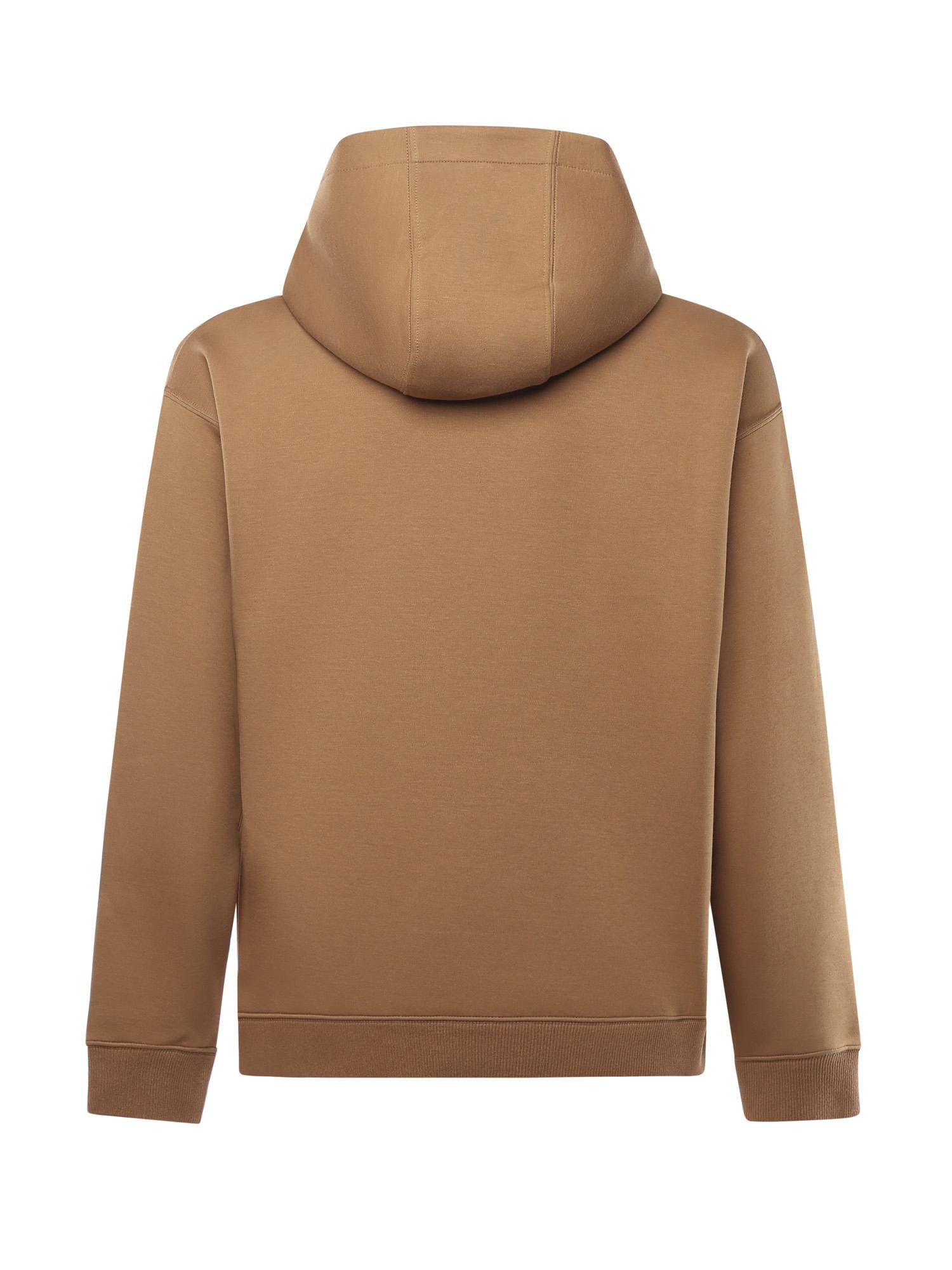 Felpa in cotone con logo FY1143 ATL9F0QU5 FENDI 
