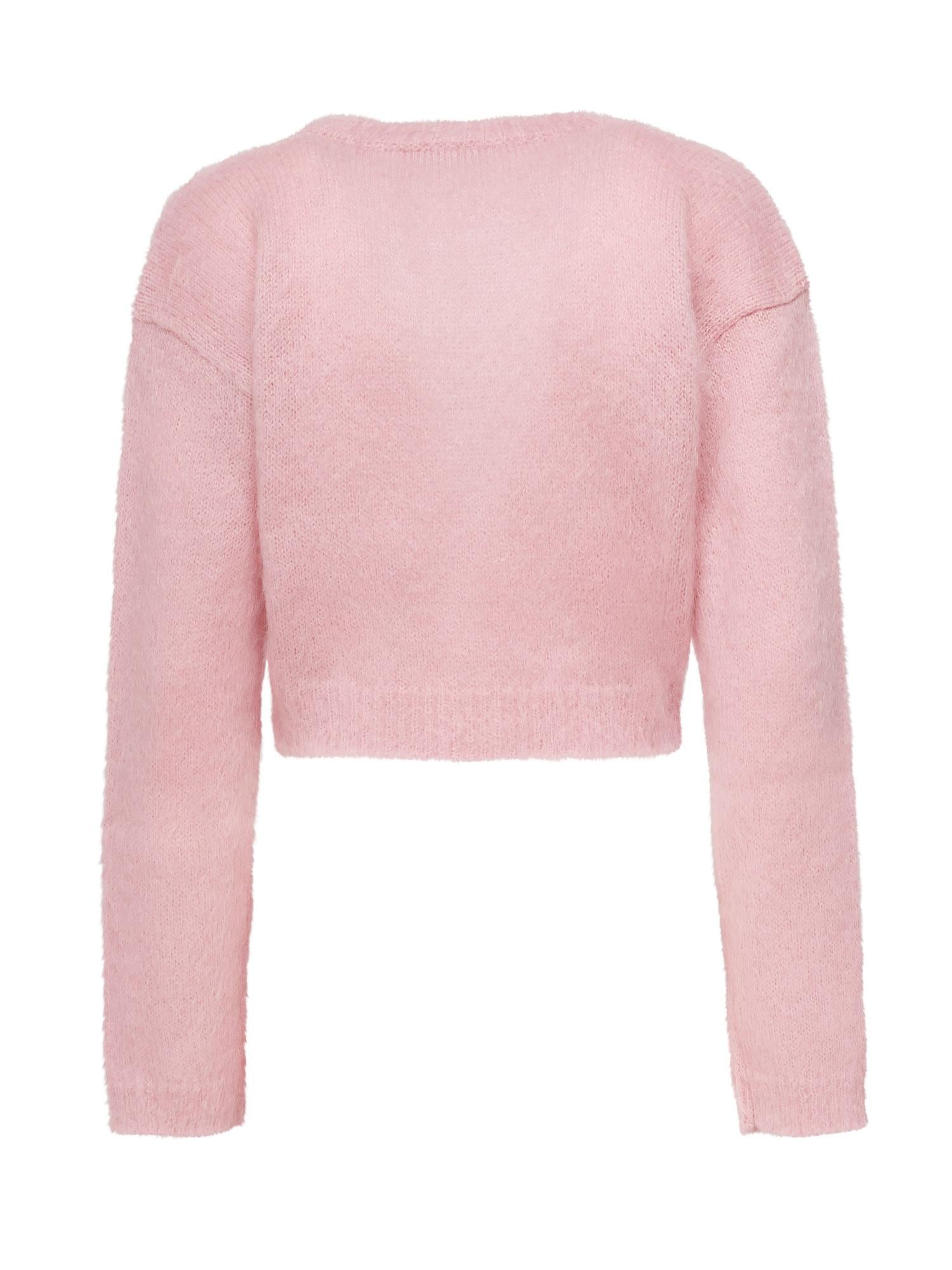 Cardigan cropped con ricami FABX4183K4603 9122 ALESSANDRA RICH 