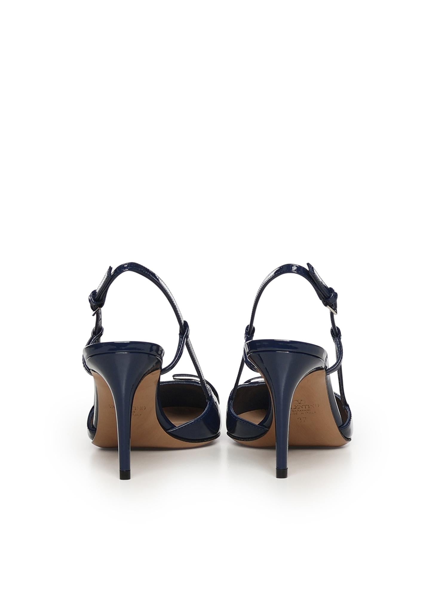 Décolleté slingback Vlogo Signature in vernice 8W2S0R01 TMKFI8 VALENTINO GARAVANI 