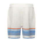 Shorts in crochet di cotone MPF25KW1011 01 CASABLANCA 