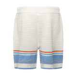 Shorts in crochet di cotone MPF25KW1011 01 CASABLANCA 