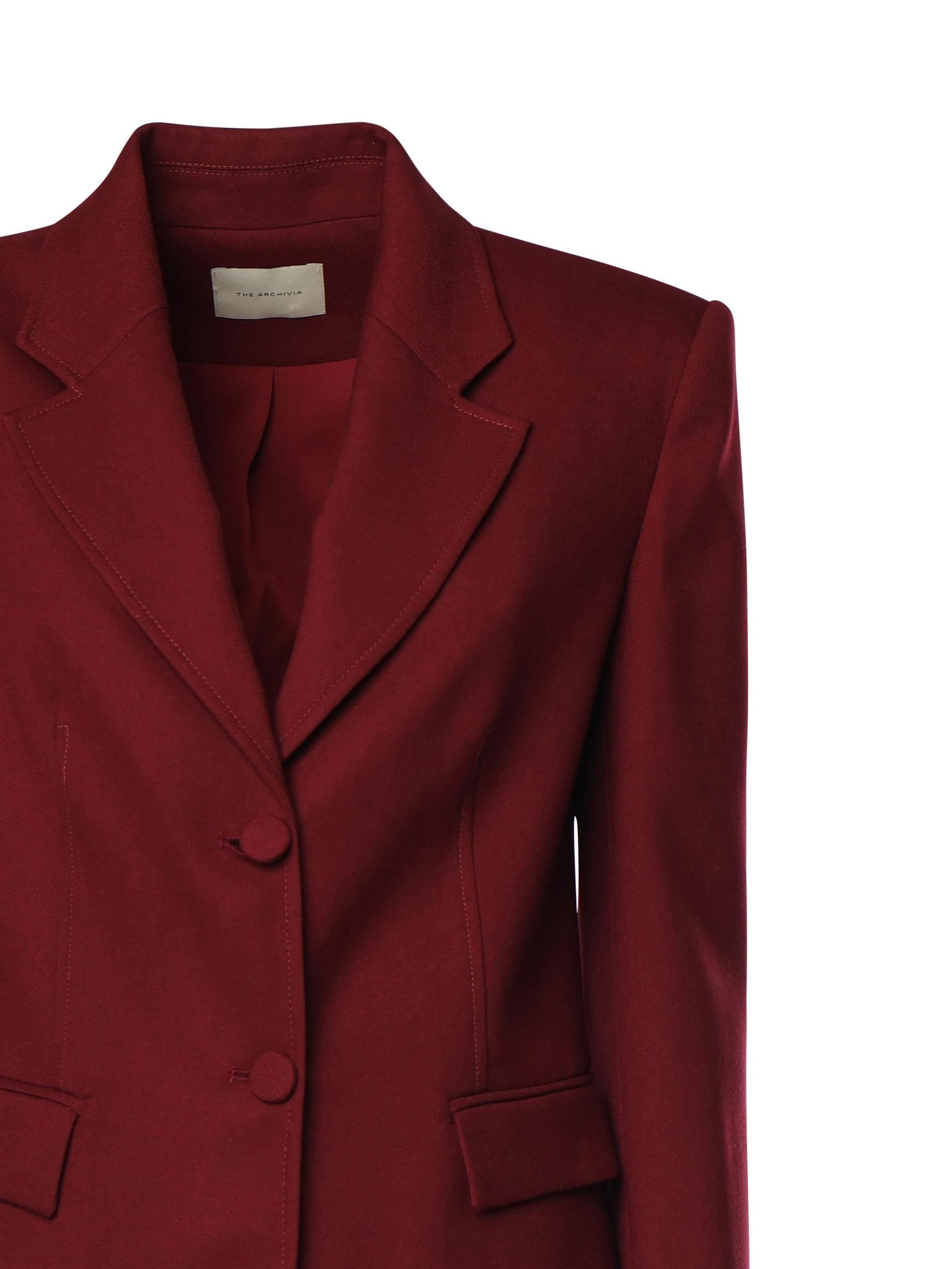 Tailleur Era Jane TAILLEUR ERA JANE BORDEAUX THE ARCHIVIA 