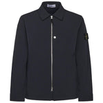Shacket con zip e logo K2S15Q100003 S0B22V0020 STONE ISLAND 