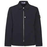 Shacket con zip e logo K2S15Q100003 S0B22V0020 STONE ISLAND 