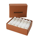 Set da sei di lavette Giacomo in cotone 1G3SP99904 21 MISSONI HOME 