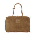 Borsa Beau in camoscio 5BB117 2CSSF0393 MIU MIU 