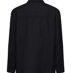 Giacca camicia in tela di lana NAM04500500UMA U808 FAY 