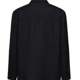 Giacca camicia in tela di lana NAM04500500UMA U808 FAY 