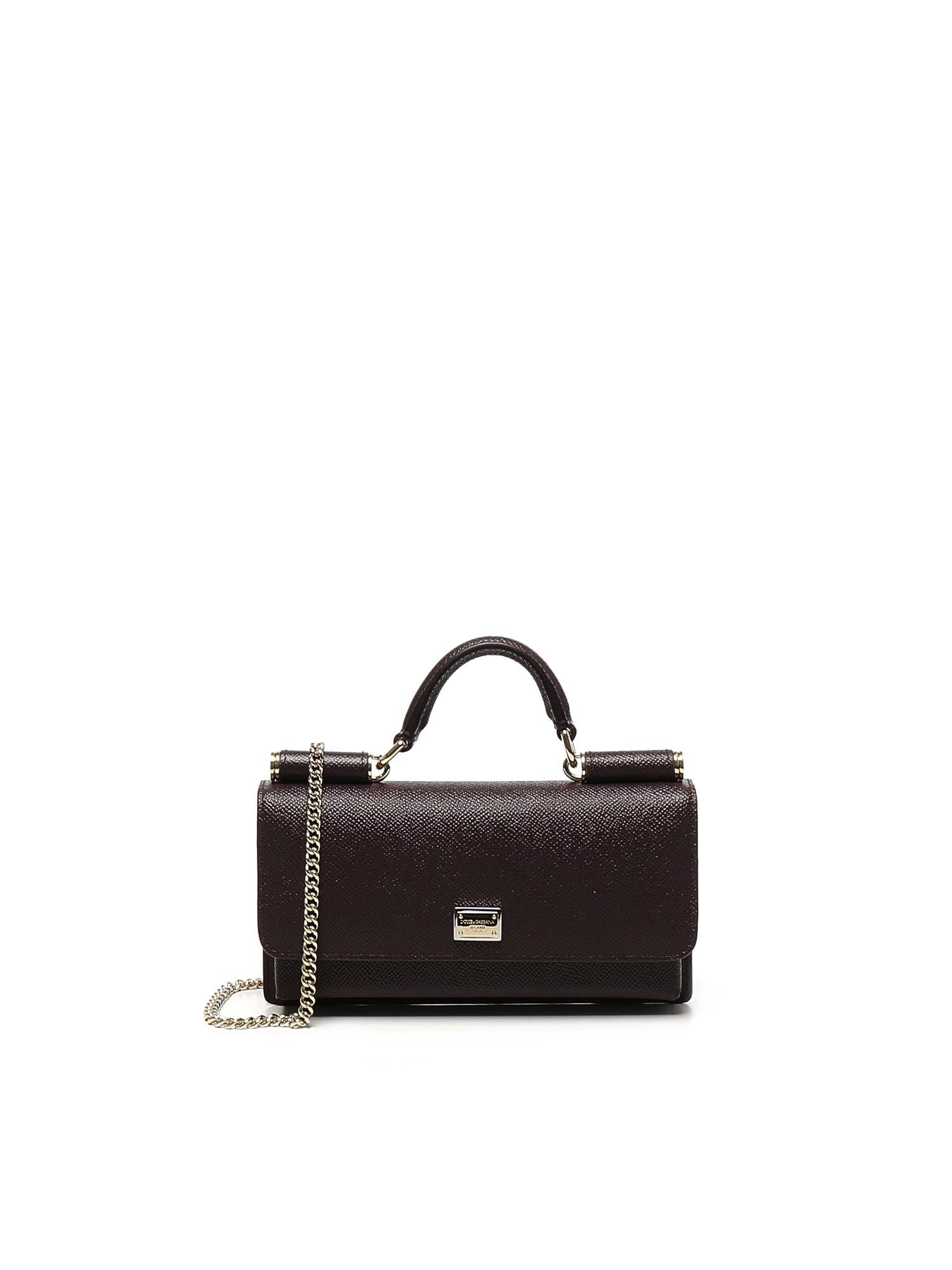 Minibag Dauphine in pelle di vitello BI3280 A10018M073 DOLCE & GABBANA 