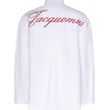 Camicia La Chemisier Atelier in popeline di cotone SHM00588AW00648 100 JACQUEMUS 