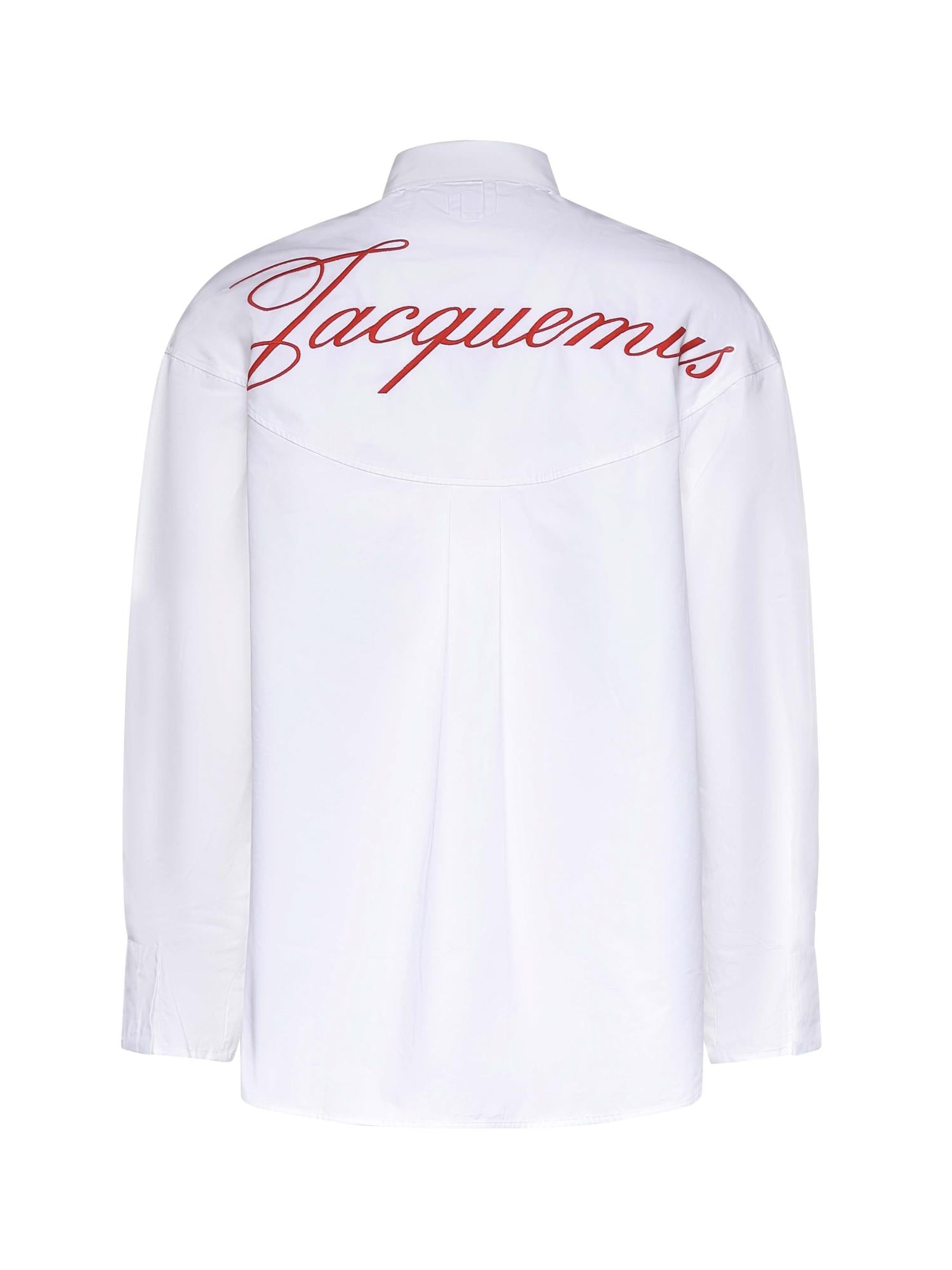 Camicia La Chemisier Atelier in popeline di cotone SHM00588AW00648 100 JACQUEMUS 