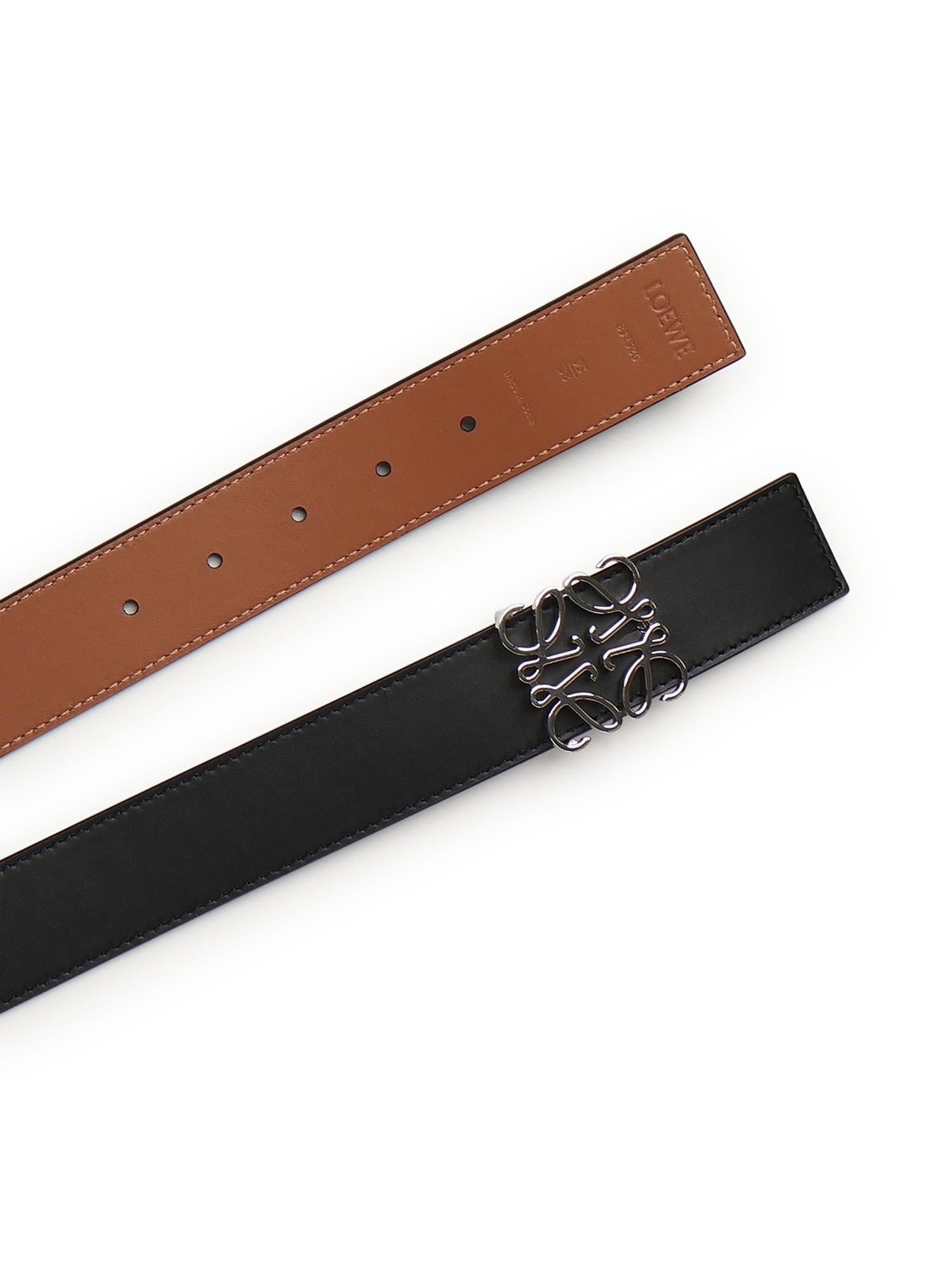 Cintura Anagram in pelle di vitello E821Z20X02 1555 LOEWE 