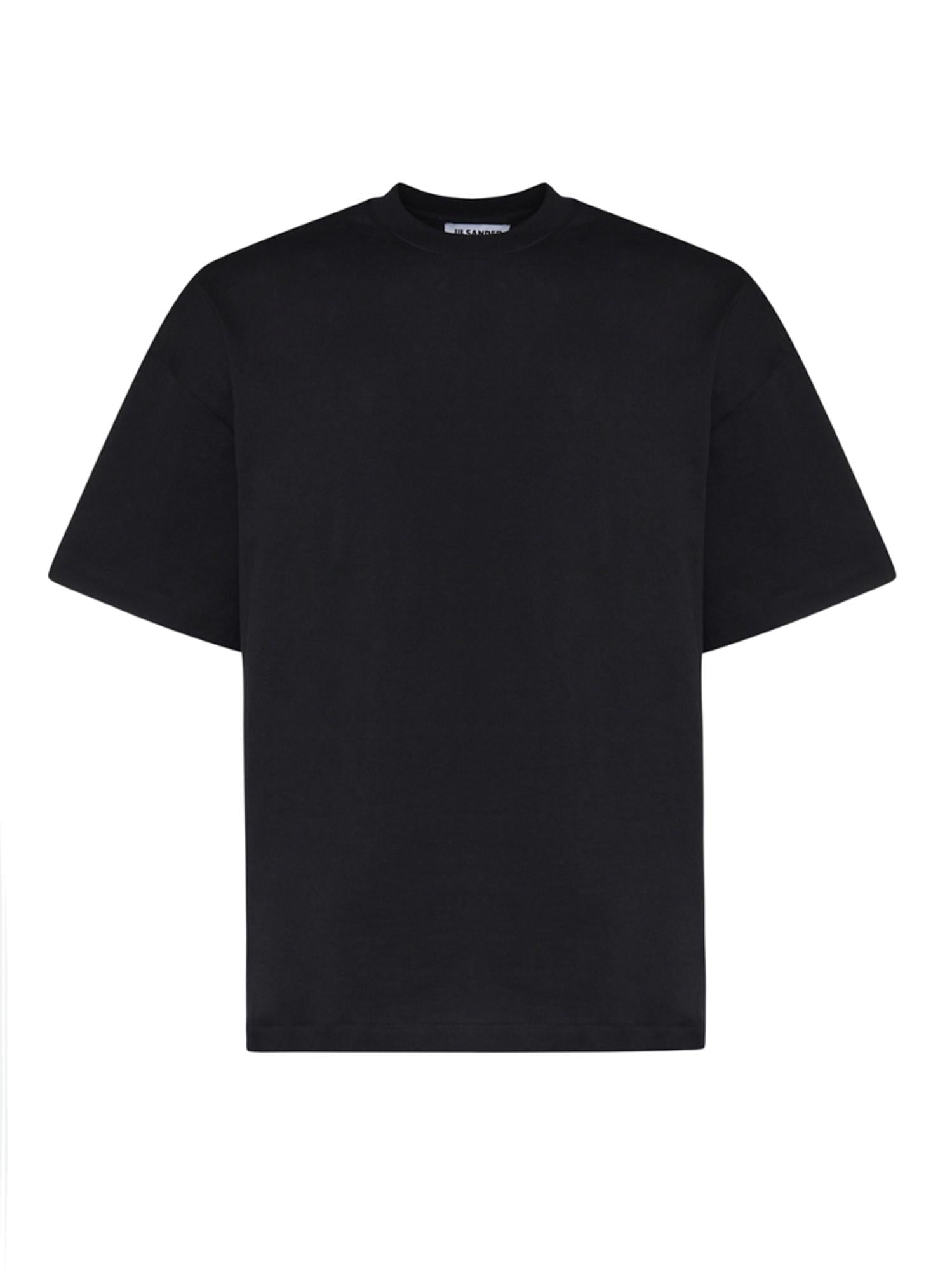 T-shirt in cotone con logo J22GC0277 J20348001 JIL SANDER 