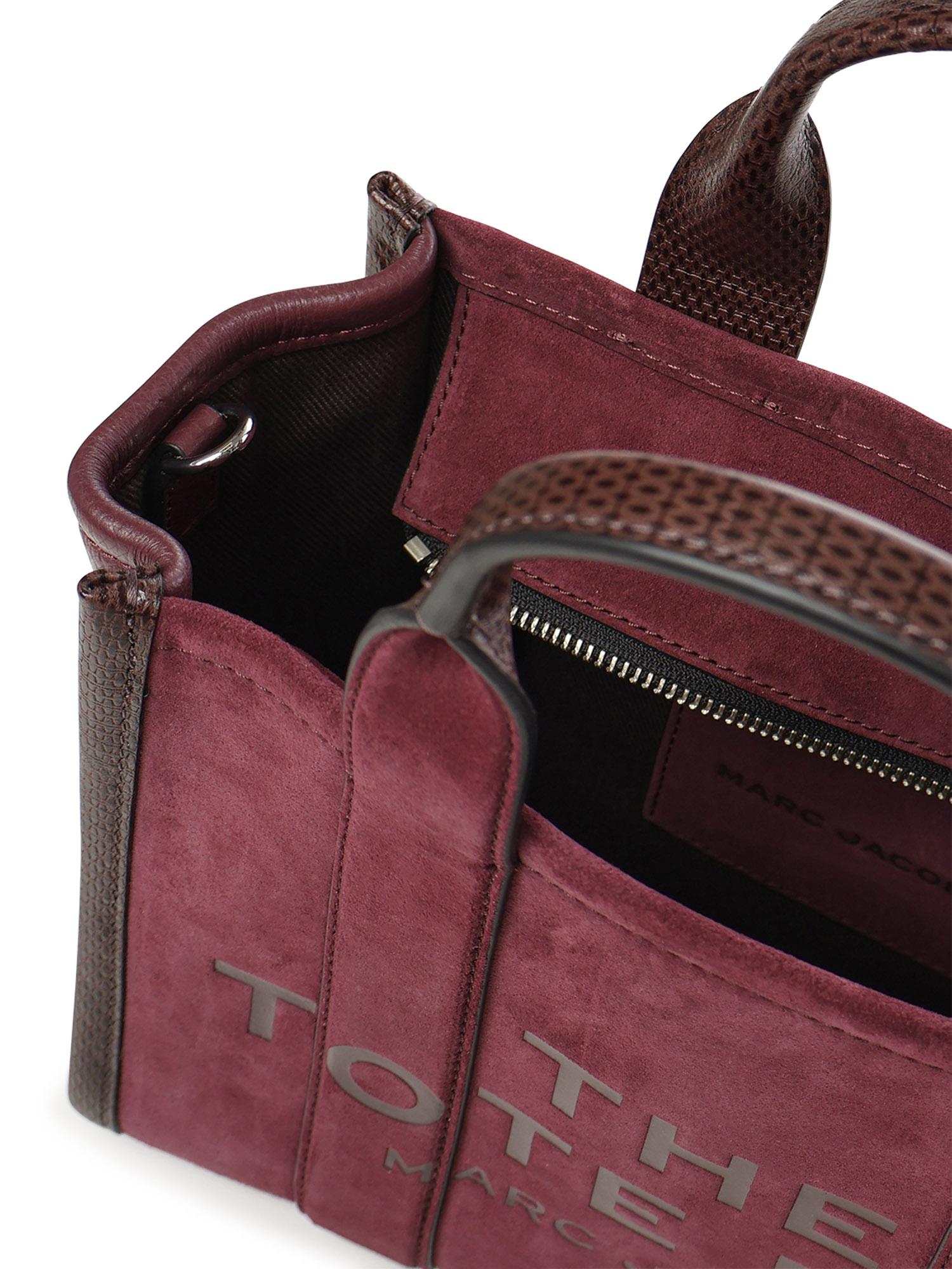 Borsa The small tote in pelle scamosciata 2F5HTT030H01 510 MARC JACOBS 