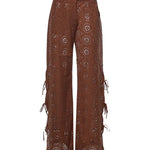 Pantaloni in pizzo KII0001 02230L MC2 SAINT BARTH 
