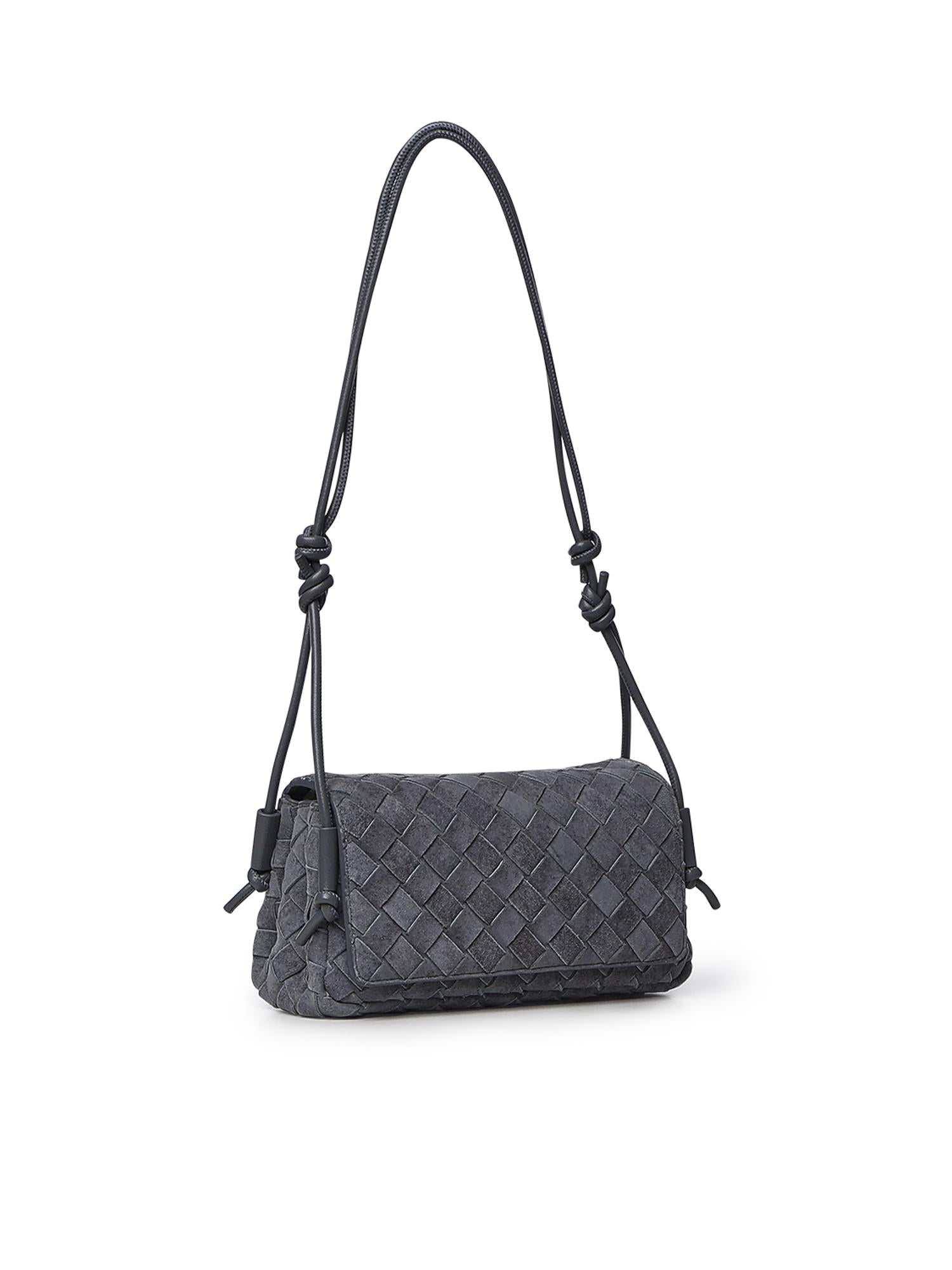 Pochette Notturno in suede 843893 V6FQ14545 BOTTEGA VENETA 