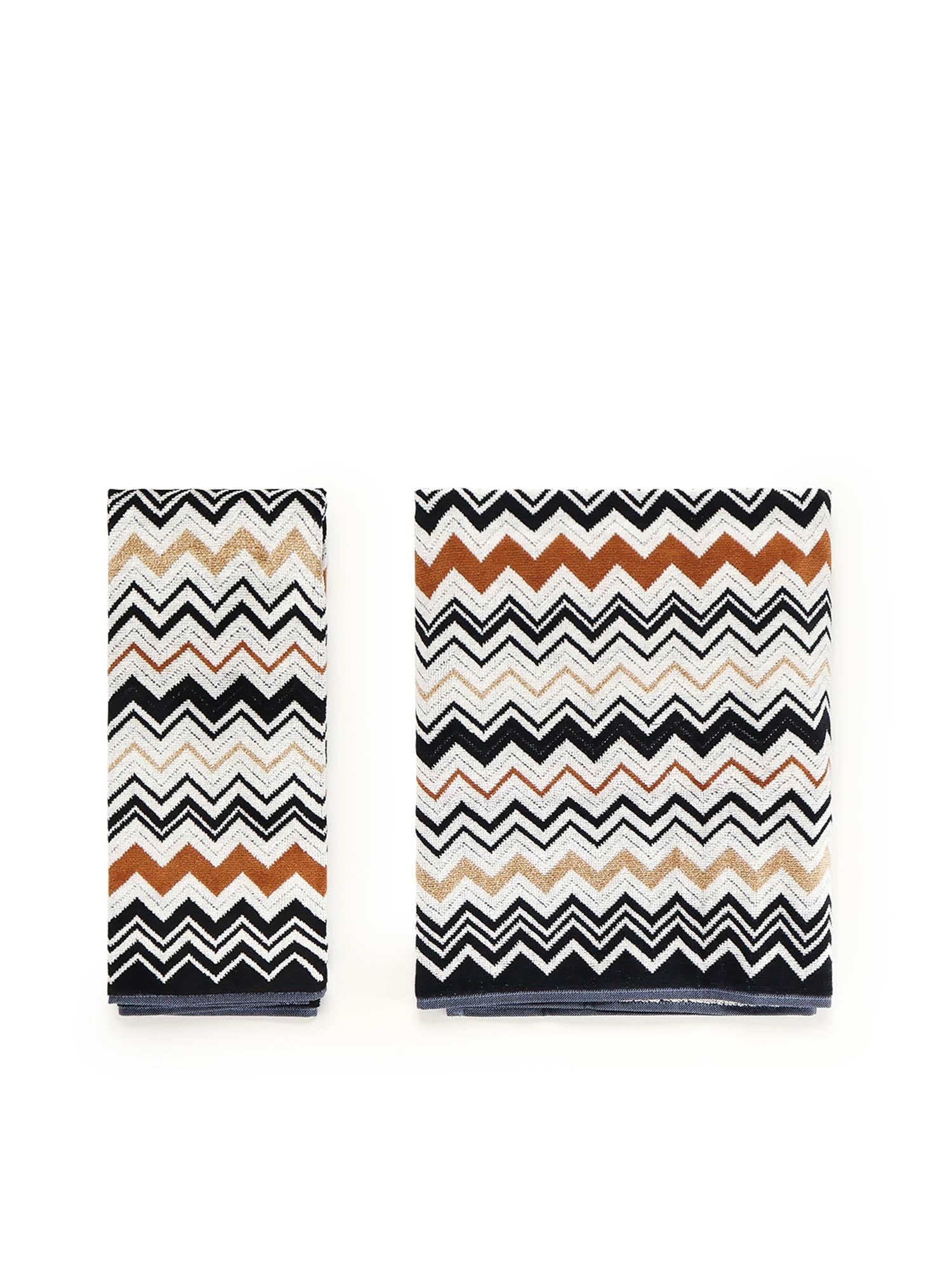 Set 2 pezzi di asciugamani da bagno Bernard 1B3SP99838 160 MISSONI HOME 