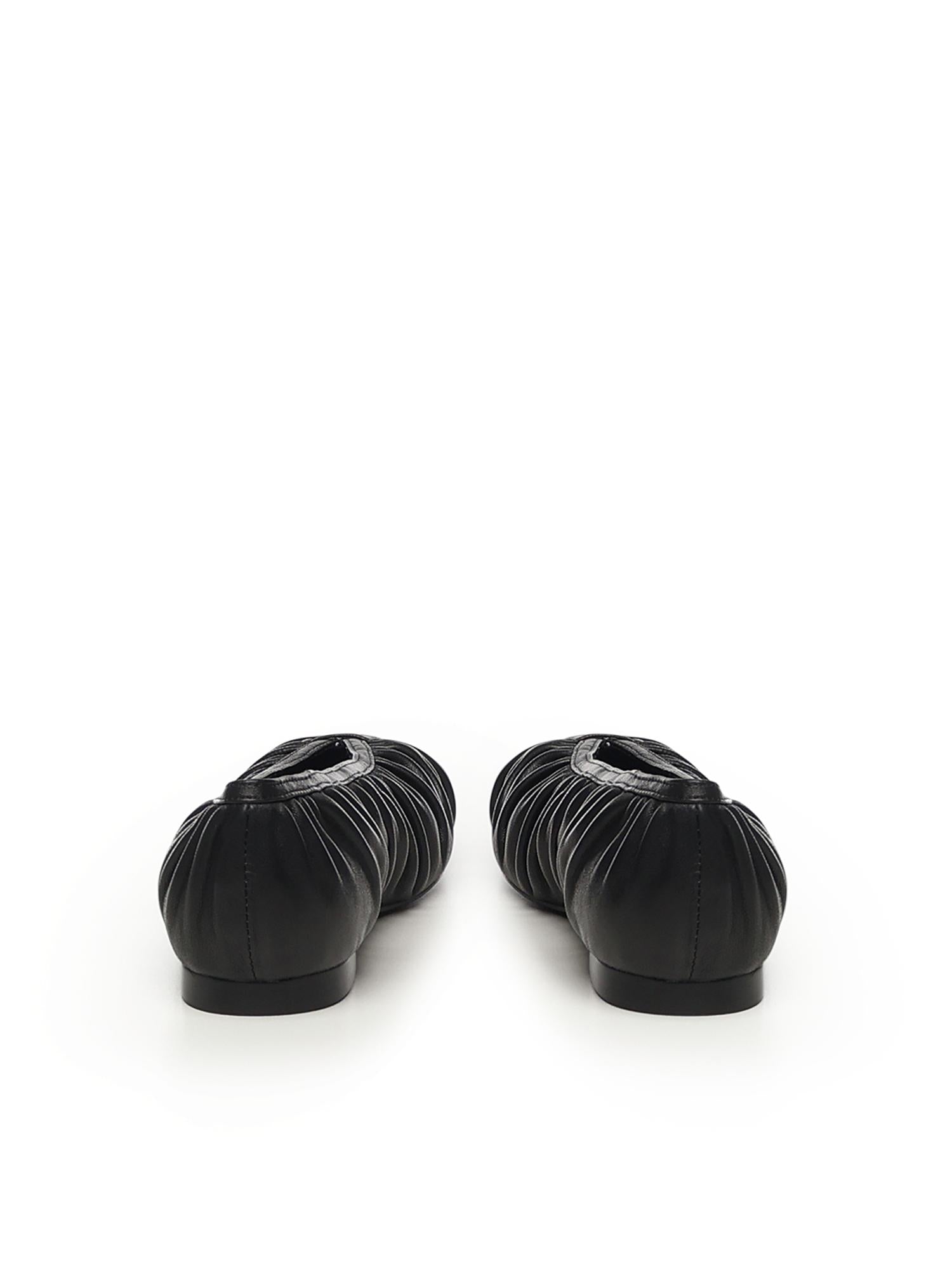 Ballerine in pelle 595Z10VK 03 BIBI LOU 