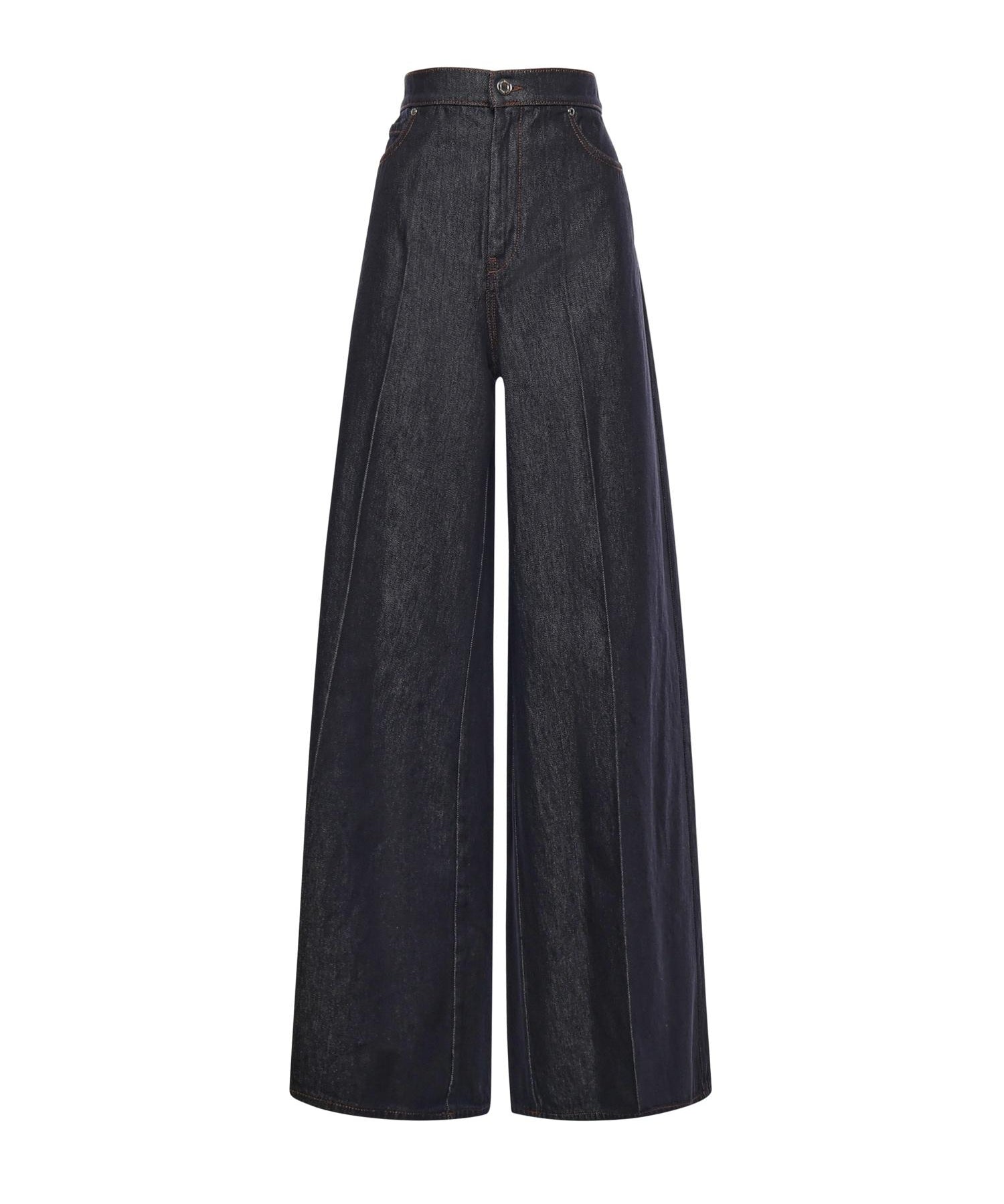 Jeans wide leg in denim 2521136102600 001 MAX MARA 