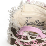 Borsa Vanity mini in canvas con stampa VAMI001 00327L MC2 SAINT BARTH 