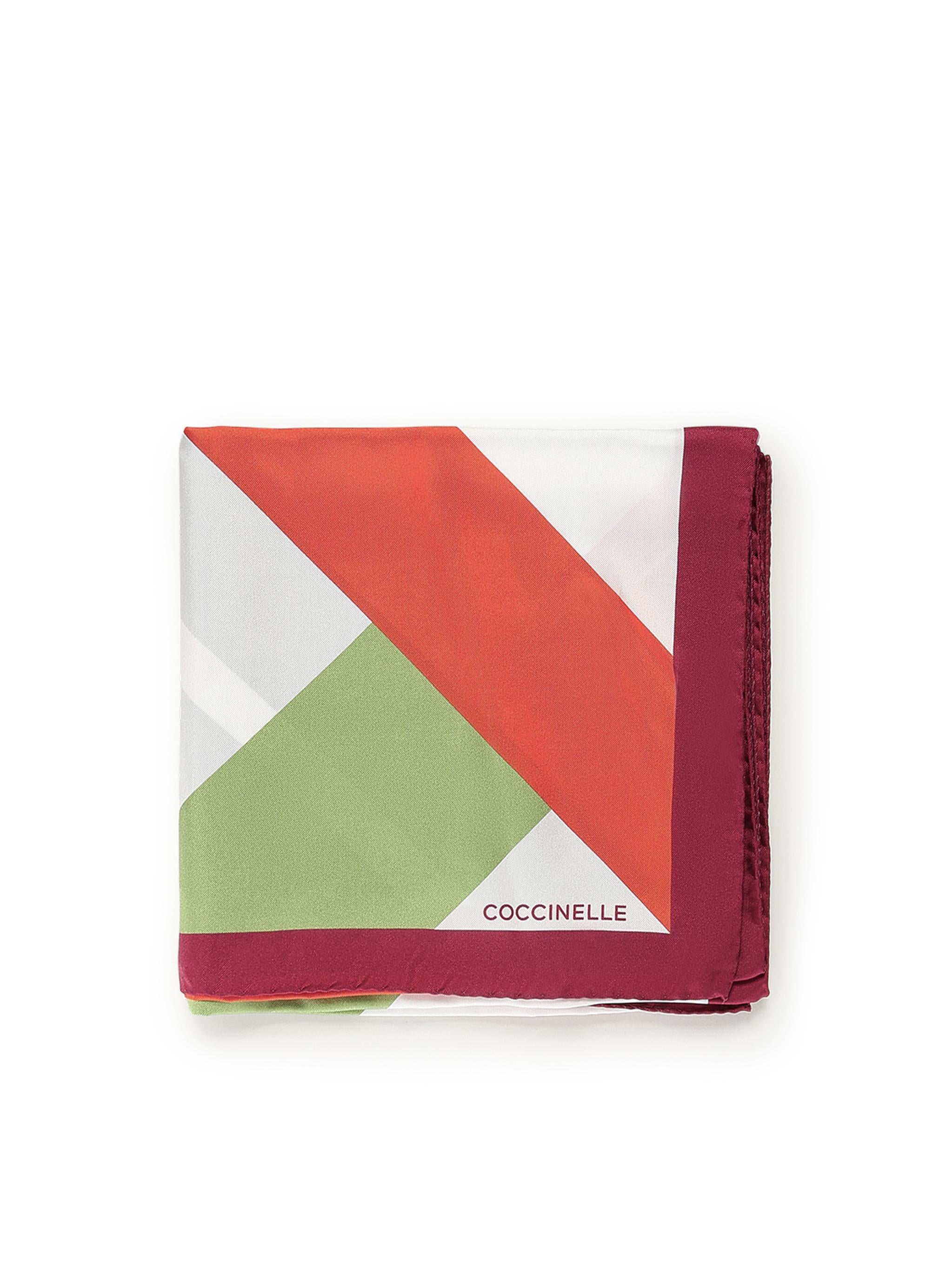 Foulard Aveiro in seta<BR/> E7SKV380101 M67 COCCINELLE 