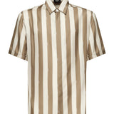 Camicia in seta Pequin FS0795 AU6ZF1QYZ FENDI 